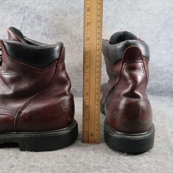 Red Wing Shoes Mens 14 Boot Steel Toe Work EH Leather Supersole Waterproof Brown - Picture 9 of 16